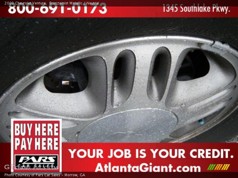 Bronzemist Metallic / Neutral 2003 Chevrolet Venture