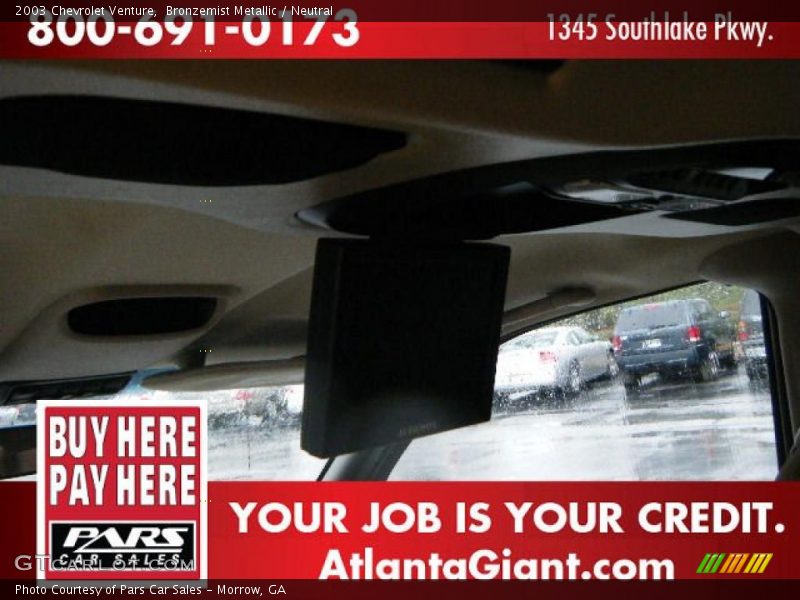 Bronzemist Metallic / Neutral 2003 Chevrolet Venture