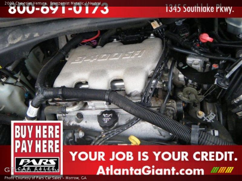 Bronzemist Metallic / Neutral 2003 Chevrolet Venture