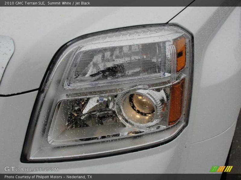 Summit White / Jet Black 2010 GMC Terrain SLE