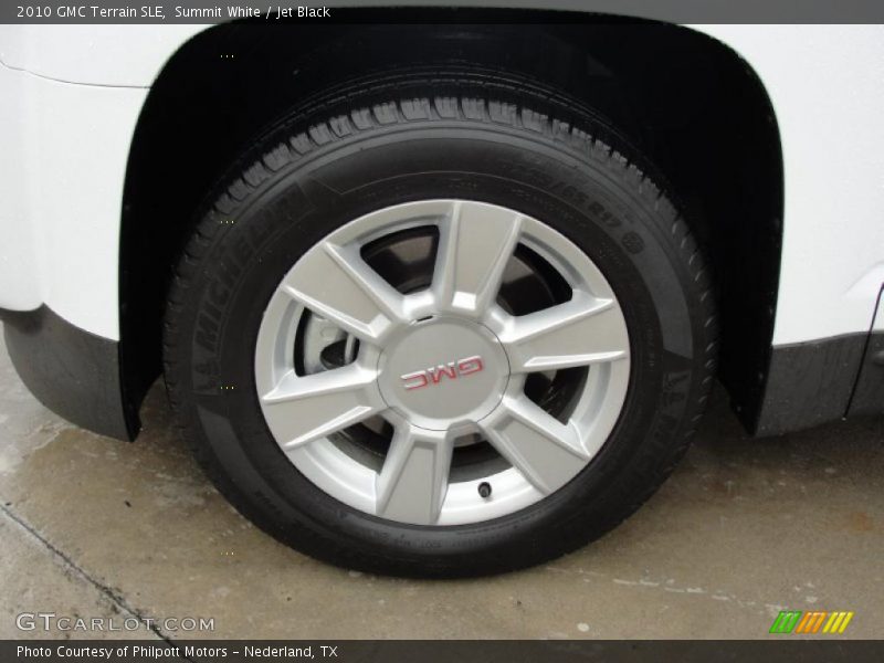 Summit White / Jet Black 2010 GMC Terrain SLE