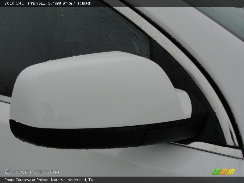 Summit White / Jet Black 2010 GMC Terrain SLE
