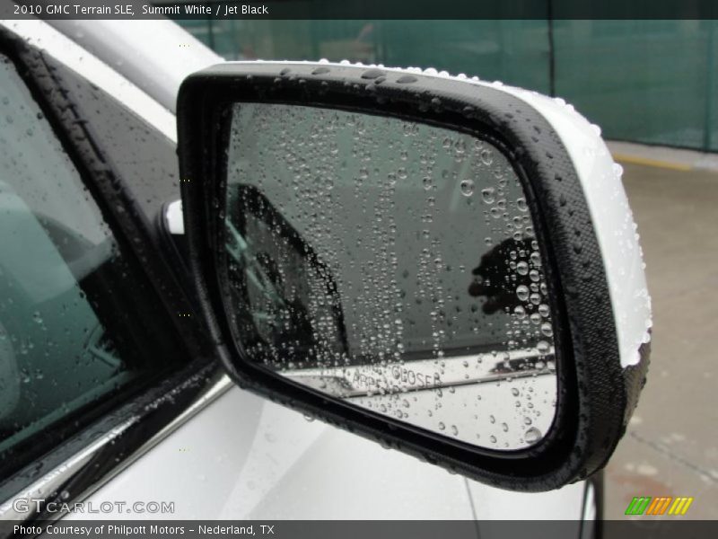 Summit White / Jet Black 2010 GMC Terrain SLE