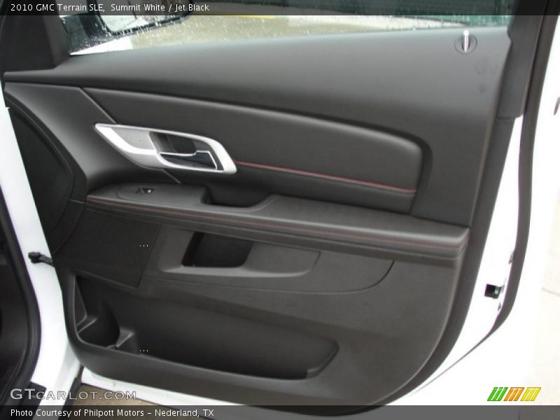 Summit White / Jet Black 2010 GMC Terrain SLE