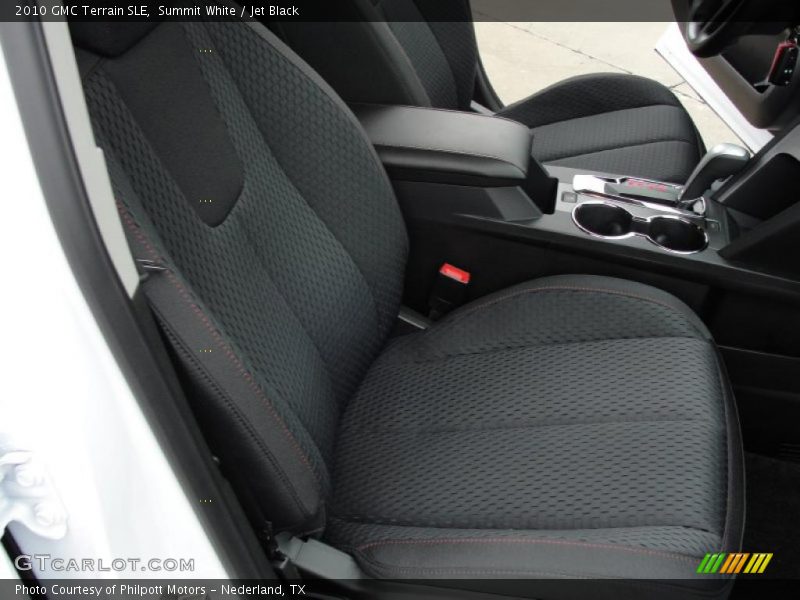 Summit White / Jet Black 2010 GMC Terrain SLE