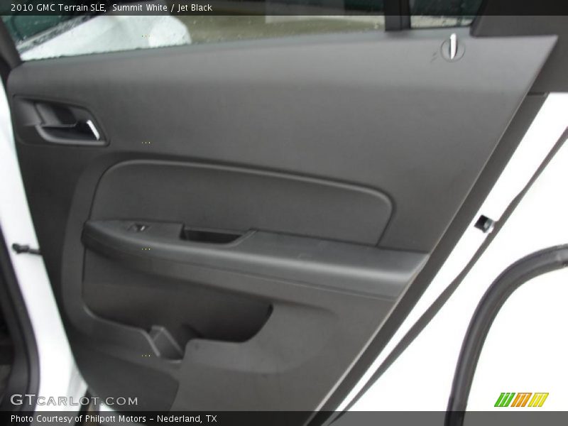 Summit White / Jet Black 2010 GMC Terrain SLE
