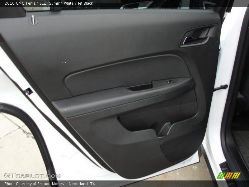 Summit White / Jet Black 2010 GMC Terrain SLE