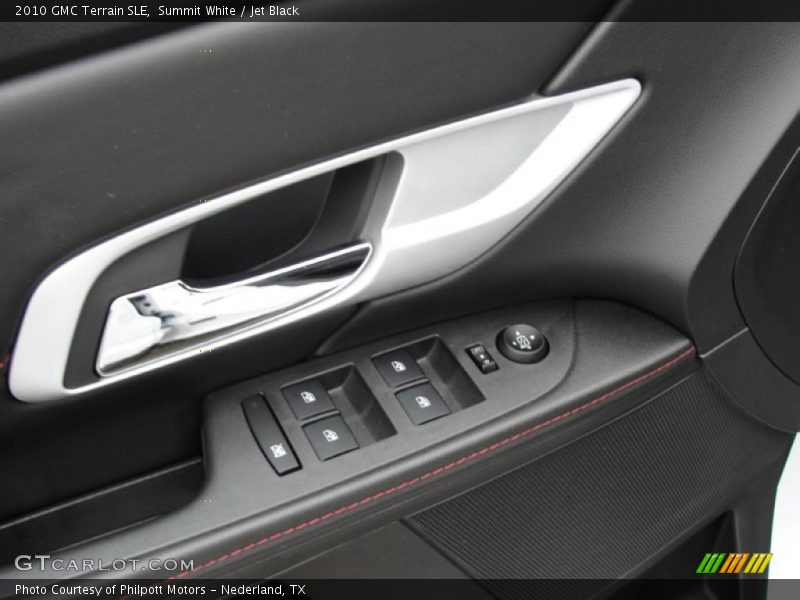 Summit White / Jet Black 2010 GMC Terrain SLE