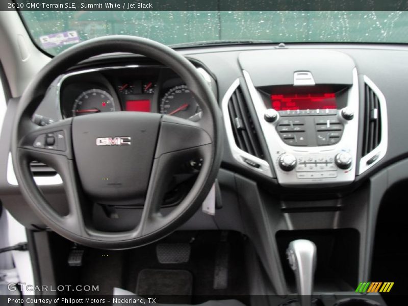 Summit White / Jet Black 2010 GMC Terrain SLE