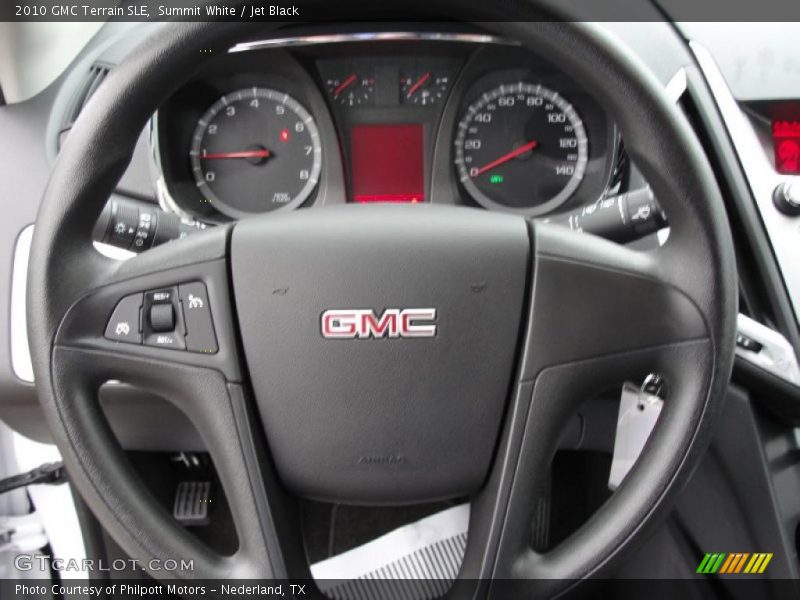Summit White / Jet Black 2010 GMC Terrain SLE