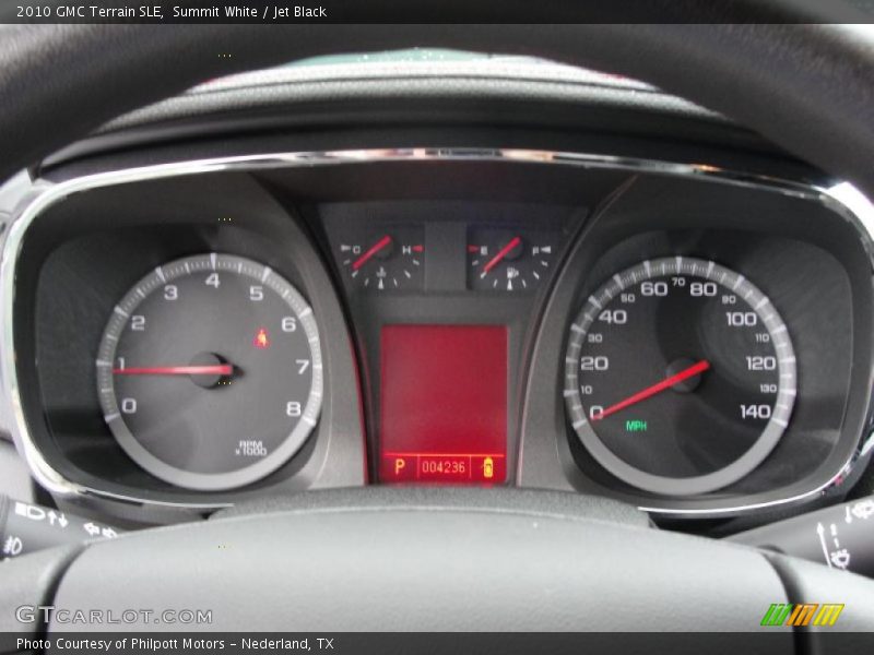 Summit White / Jet Black 2010 GMC Terrain SLE