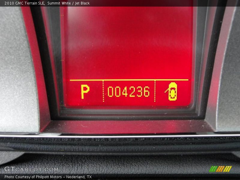 Summit White / Jet Black 2010 GMC Terrain SLE
