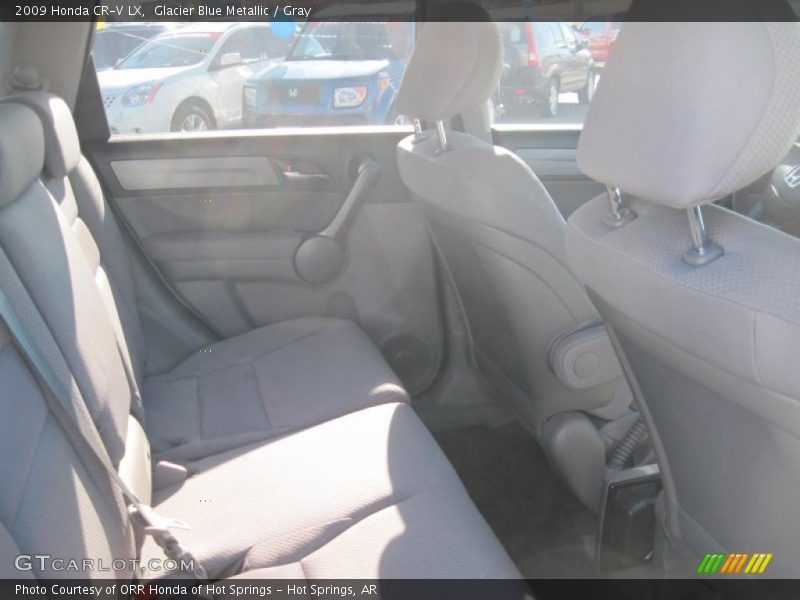 Glacier Blue Metallic / Gray 2009 Honda CR-V LX