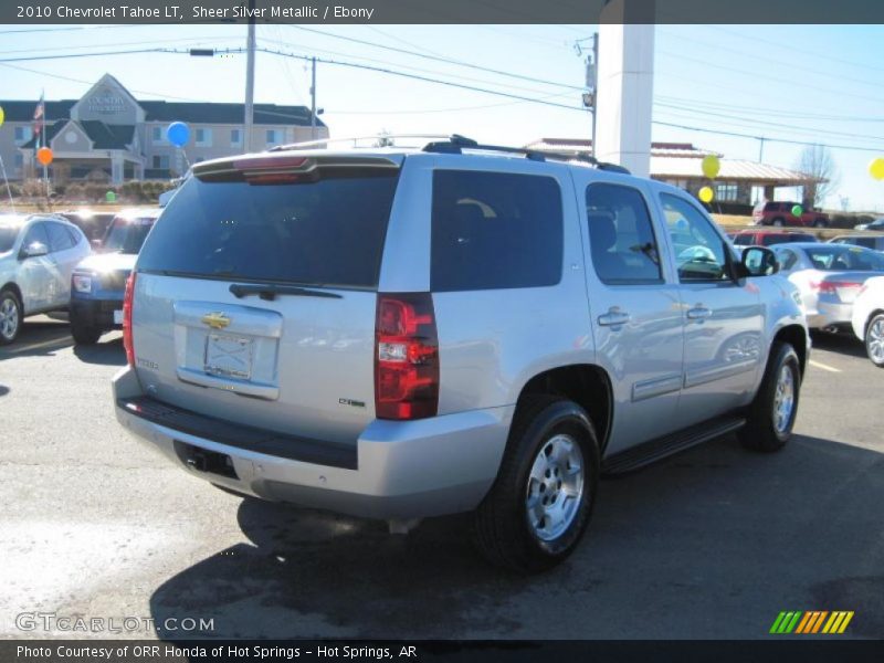 Sheer Silver Metallic / Ebony 2010 Chevrolet Tahoe LT