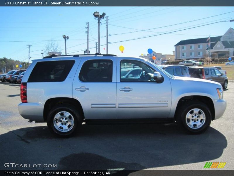 Sheer Silver Metallic / Ebony 2010 Chevrolet Tahoe LT