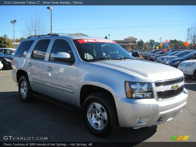 Sheer Silver Metallic / Ebony 2010 Chevrolet Tahoe LT