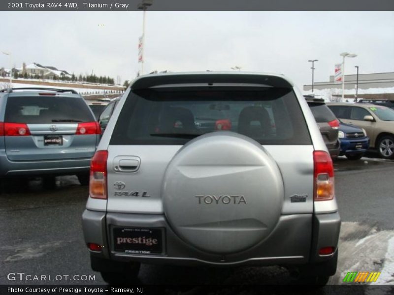 Titanium / Gray 2001 Toyota RAV4 4WD