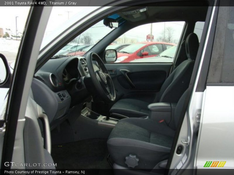 Titanium / Gray 2001 Toyota RAV4 4WD