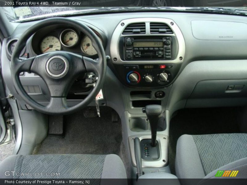 Titanium / Gray 2001 Toyota RAV4 4WD