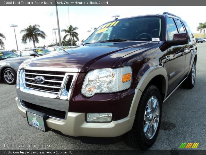 Front 3/4 View of 2008 Explorer Eddie Bauer