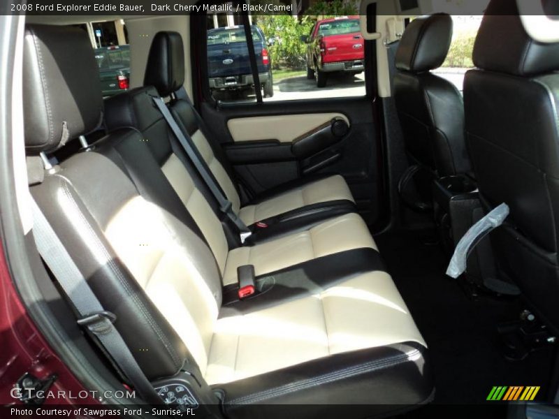  2008 Explorer Eddie Bauer Black/Camel Interior