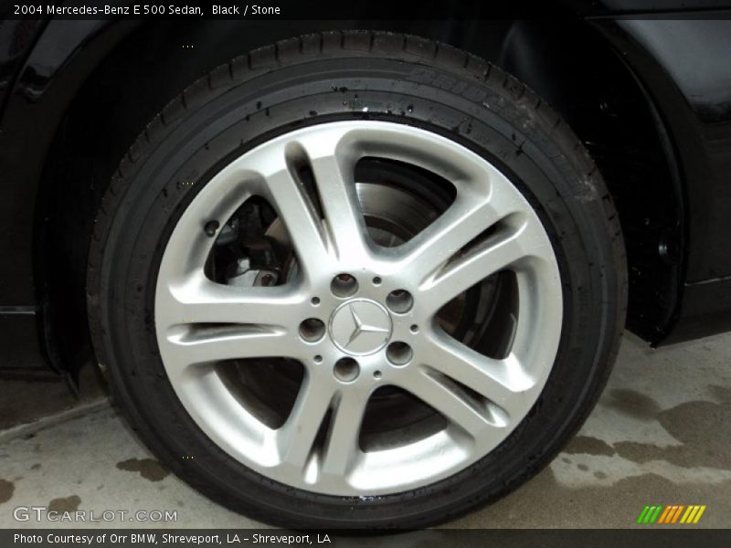 Black / Stone 2004 Mercedes-Benz E 500 Sedan