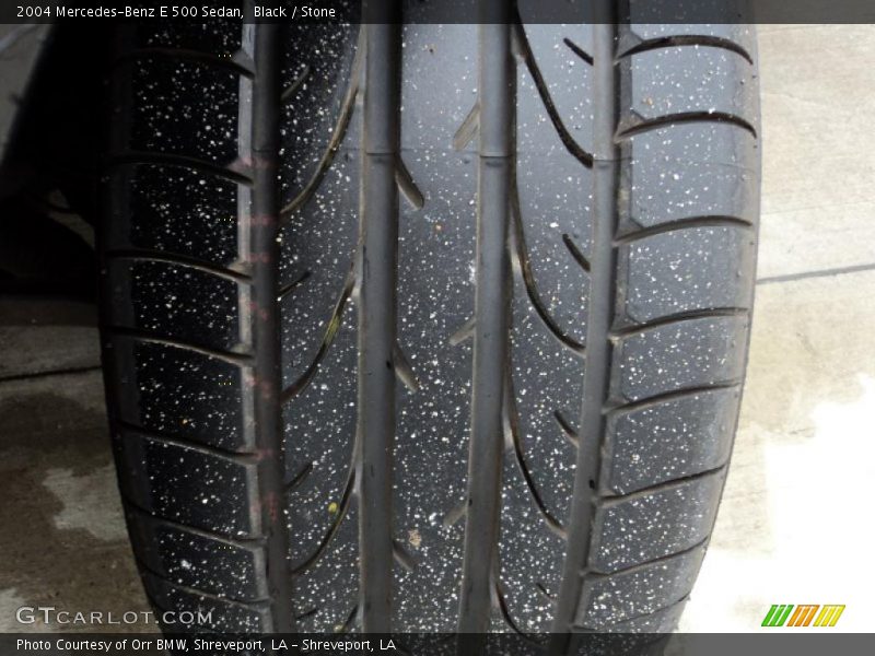 Black / Stone 2004 Mercedes-Benz E 500 Sedan
