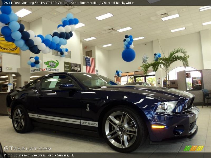  2011 Mustang Shelby GT500 Coupe Kona Blue Metallic