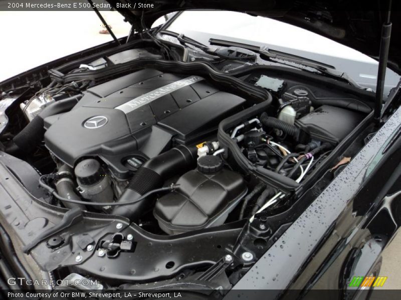 Black / Stone 2004 Mercedes-Benz E 500 Sedan