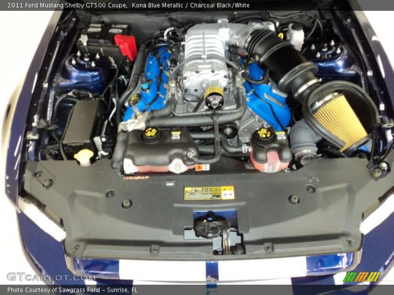  2011 Mustang Shelby GT500 Coupe Engine - 5.4 Liter SVT Supercharged DOHC 32-Valve V8