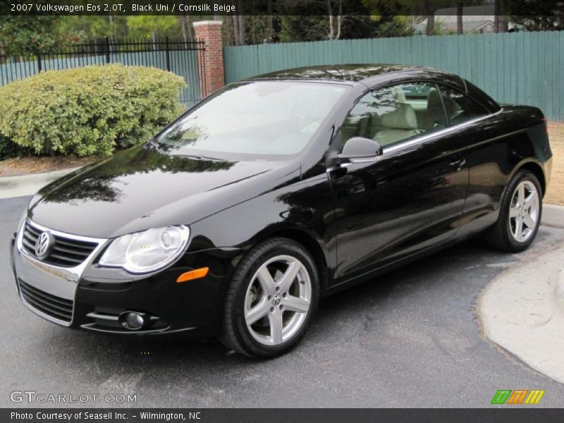 Black Uni / Cornsilk Beige 2007 Volkswagen Eos 2.0T