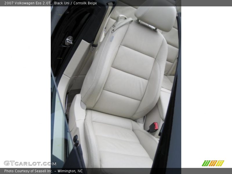 Black Uni / Cornsilk Beige 2007 Volkswagen Eos 2.0T
