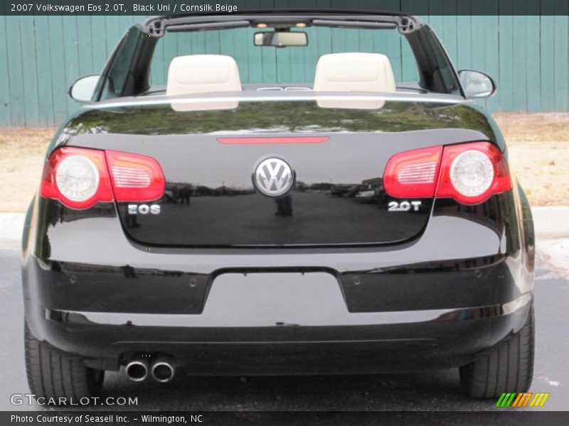 Black Uni / Cornsilk Beige 2007 Volkswagen Eos 2.0T