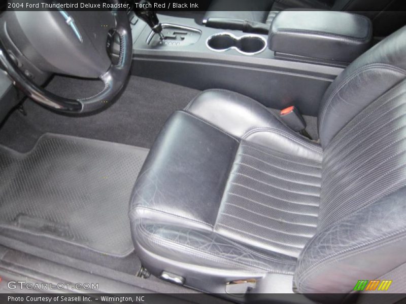  2004 Thunderbird Deluxe Roadster Black Ink Interior