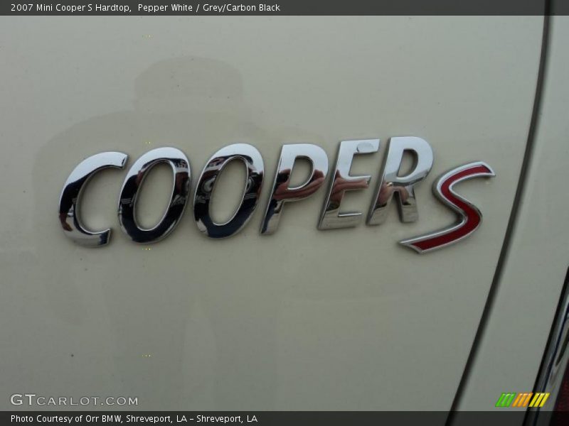 2007 Cooper S Hardtop Logo