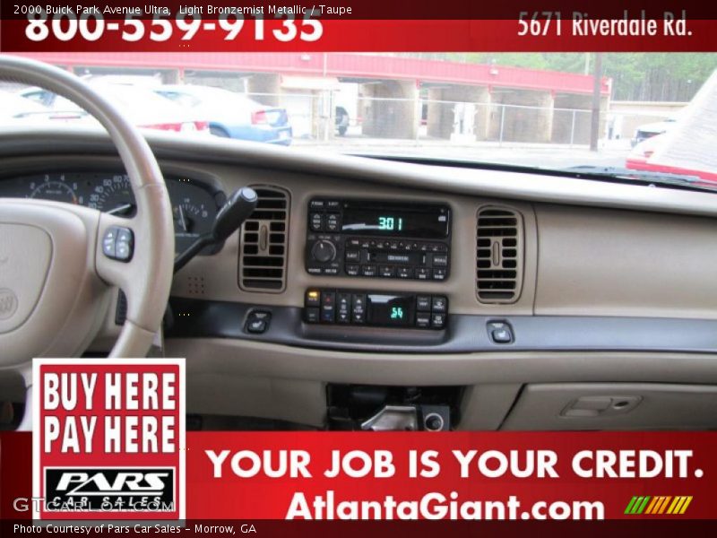 Light Bronzemist Metallic / Taupe 2000 Buick Park Avenue Ultra