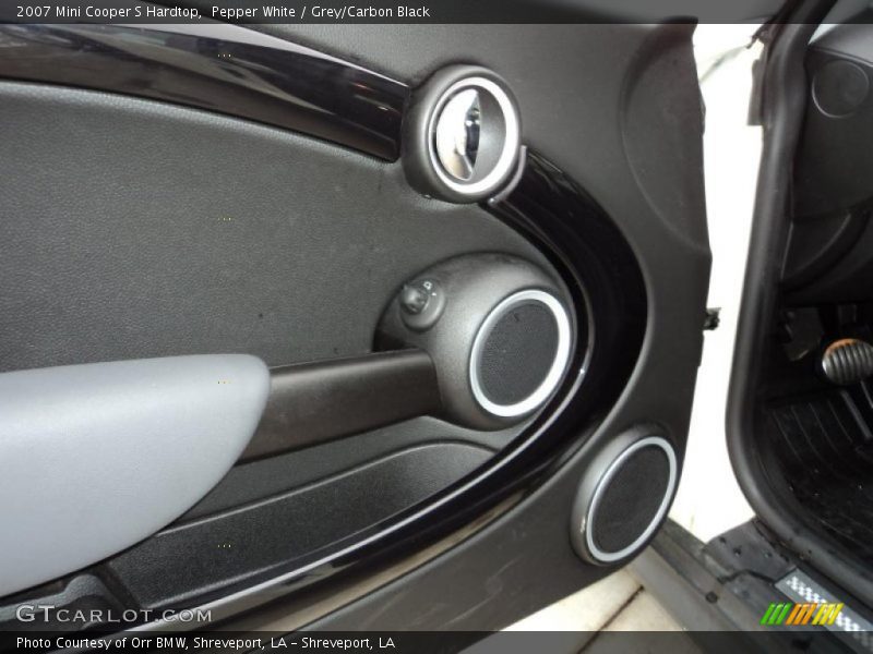 Pepper White / Grey/Carbon Black 2007 Mini Cooper S Hardtop