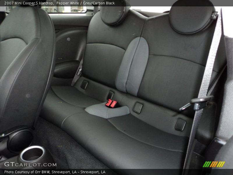  2007 Cooper S Hardtop Grey/Carbon Black Interior