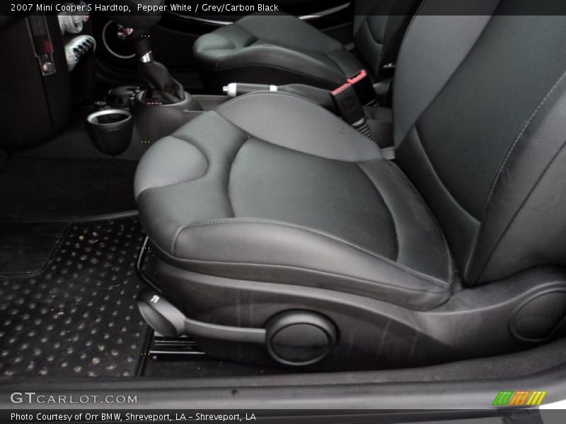  2007 Cooper S Hardtop Grey/Carbon Black Interior