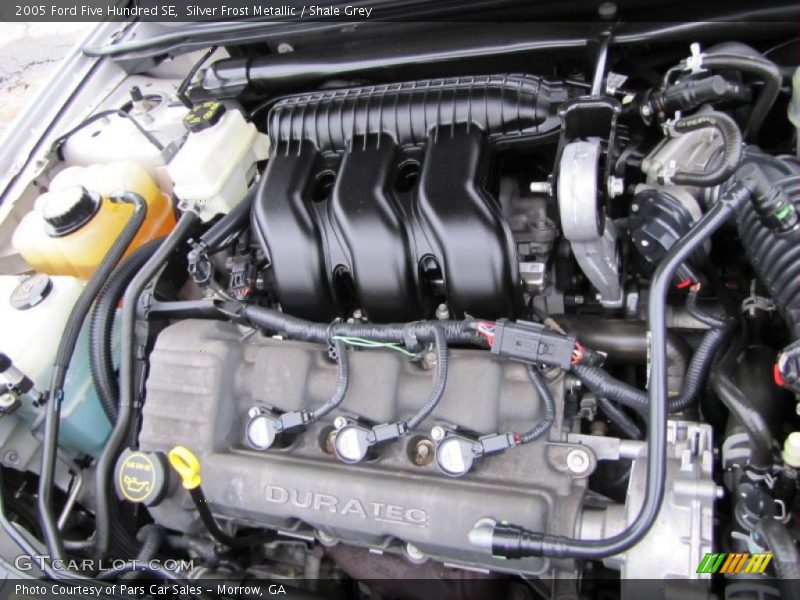 Silver Frost Metallic / Shale Grey 2005 Ford Five Hundred SE