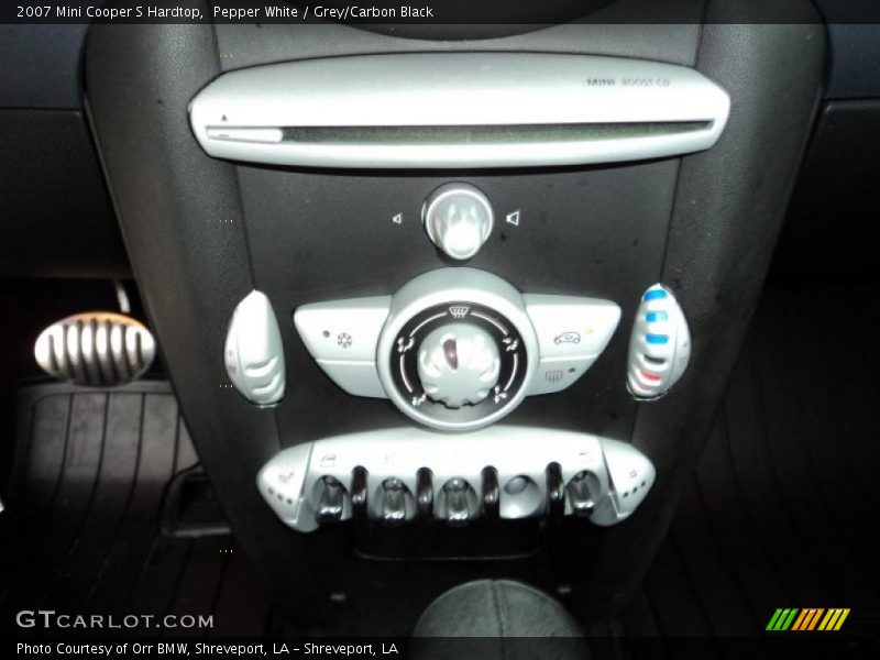 Pepper White / Grey/Carbon Black 2007 Mini Cooper S Hardtop