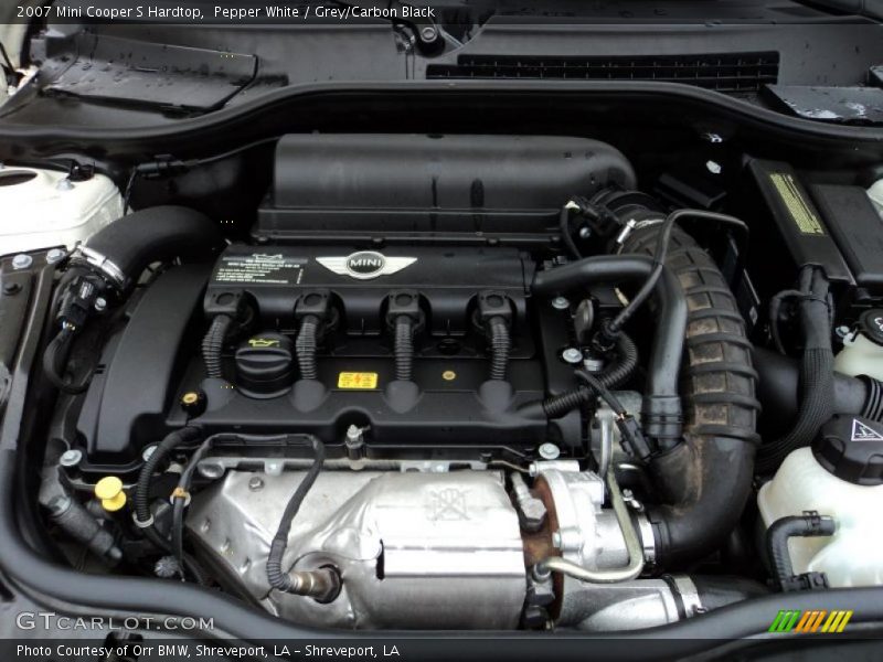  2007 Cooper S Hardtop Engine - 1.6 Liter Turbocharged DOHC 16V VVT 4 Cylinder