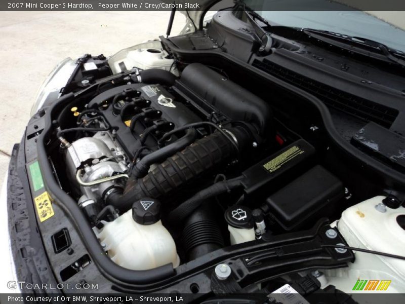  2007 Cooper S Hardtop Engine - 1.6 Liter Turbocharged DOHC 16V VVT 4 Cylinder