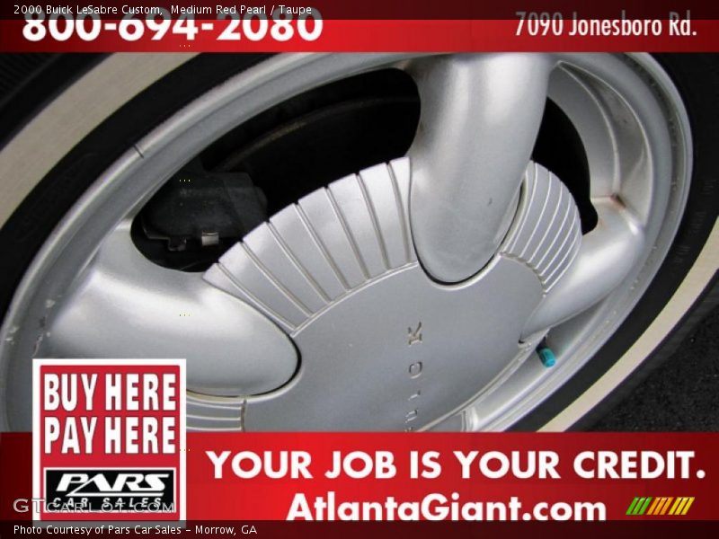 Medium Red Pearl / Taupe 2000 Buick LeSabre Custom