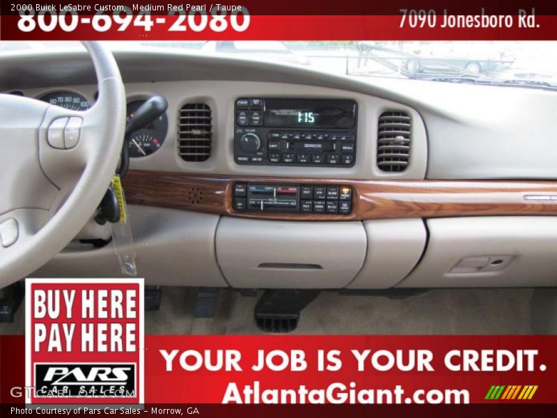 Medium Red Pearl / Taupe 2000 Buick LeSabre Custom