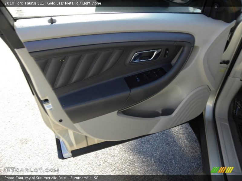 Gold Leaf Metallic / Light Stone 2010 Ford Taurus SEL