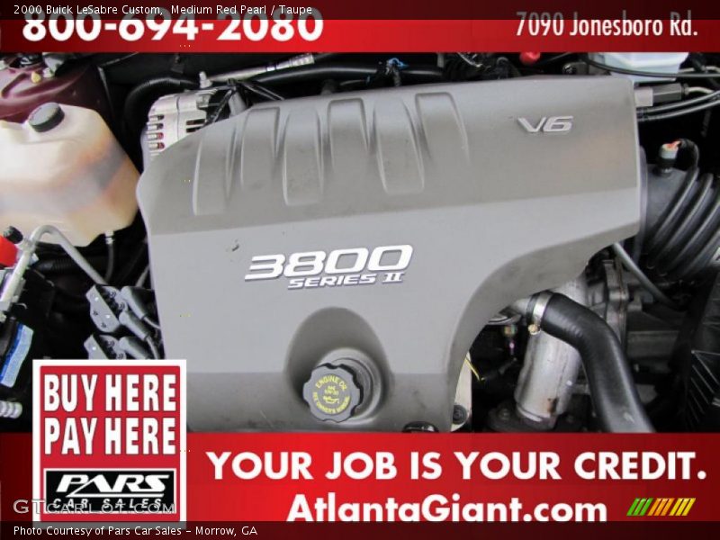 Medium Red Pearl / Taupe 2000 Buick LeSabre Custom