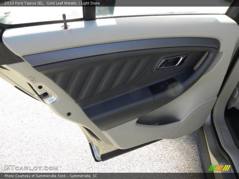 Gold Leaf Metallic / Light Stone 2010 Ford Taurus SEL