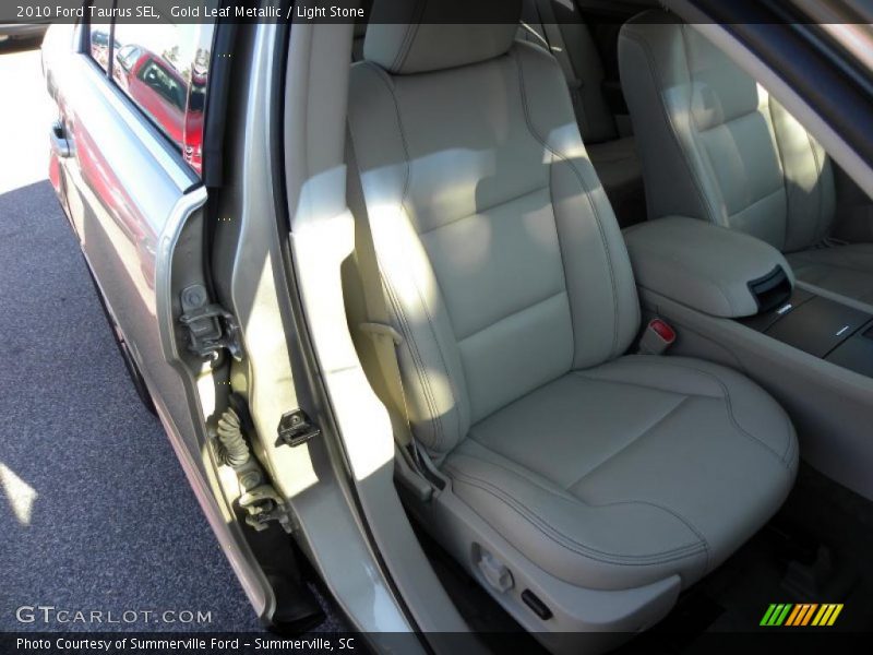 Gold Leaf Metallic / Light Stone 2010 Ford Taurus SEL