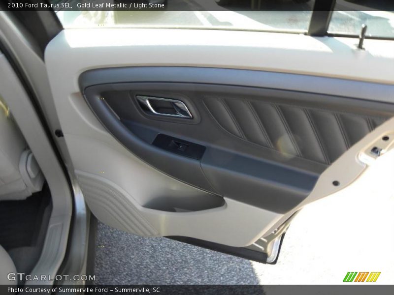 Gold Leaf Metallic / Light Stone 2010 Ford Taurus SEL